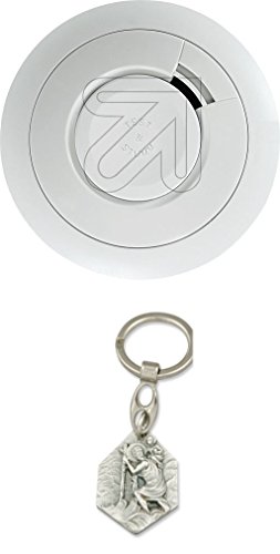 Preisvergleich Produktbild Rauchwarnmelder Ei650iC mit Anhänger Hlg. Christophorus