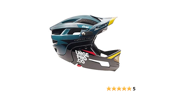 Urge Gringo della Sierra Casco Integrale MTB Unisex Adulto, Blu/Nero, L/XL  : Sport e tempo libero