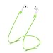 Produktbild LeSB AirPods Halteband, [AirPods Strap] iPhone Air Pods Kabelführung Draht-Kabel-Anschluss Band Wegfall-Verhütung Sicherheits-Kabel für Apple Airpods - Exklusiv für Apple iPhone X/8/8 Plus/7/7 Plus (Grün)