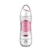 Produktbild Gusspower Multifunktions Sport Wasser Regenerierung Tasse, Schönheit Feuchtigkeitsspray, USB Aufladen, Outdoor-Notbeleuchtung, 400ml mit LED-Leuchten Wasserflasche, Für Reisen Outdoor Indoor (Rosa)