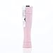 Mini Lady Wet and Dry Shaver - KingOfHearts™ Pocket Size Hair Removal Tool for Bikini Trimming, Leg and Arm Hair Shaving, Waterproof Design with Battery Operated , Come with a Cleaning Brush - Pink