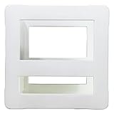 3 in 1 Children’s Furniture, One Small Multifunctional Chair or Table Beech Wood, White Stained - 7