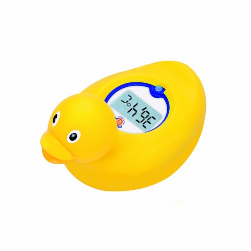 Mebby Floating Baby Bath Duck Thermometer (Yellow)