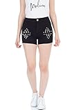 FIVE POCKET STYLE - Der Five-Pocket-Style der Stretch-Short ist ein klassisches Detail, das nie aus der Mode kommt. Die enggeschnittene Malucas Damen Hotpants lässt sich durch Reißverschluss und Knopf super einfach an- und ausziehen. Auch wenn es kälter wird ist diese Malucas Damen Jeans ein Modeteil, das sich perfekt mit dicken Strumpfhosen und Pullover tragen lässt.