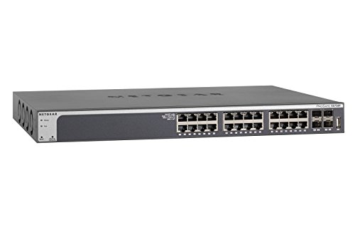 NETGEAR XS728T-100NES ProSAFE 28-port 10-Gigabit Kupfer Ethernet Smart Managed Switch - 5