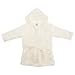 Baby Unisex Supersoft Spotty Hooded Dressing Gown/Bath Robe (3-6 Months) (Yellow)