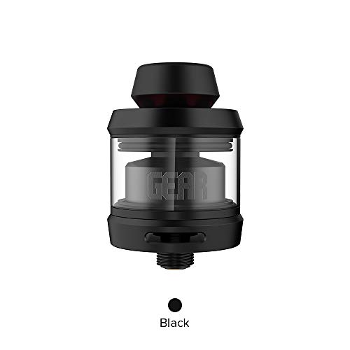 E Cigarette Vaporizer Vape Tank OFRF Gear RTA Atomizer 2ml-100% Original Sin Nicotina y Sin E-líquido (Negro)