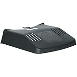 ACCURATE Drain Cover 12"x11" Black Plastic Grid Cover Ventilated Outdoor Gutter/Gardening Pipe Heavy Duty (1)