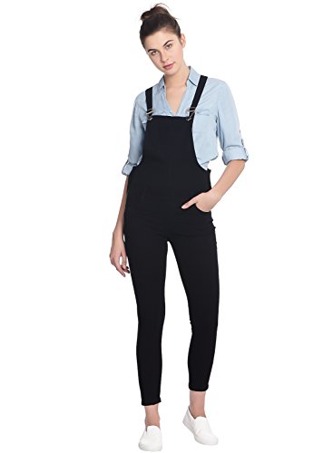 Broadstar Women Denim Black Dungarees RS.999 (60.00% Off) - Amazon