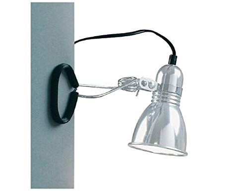 Pinza lámpara photo spot 40 w e27 aluminio 59372029