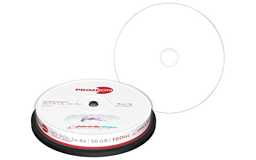 Primeon 2761317 BD-R Rohlinge (8x Ultra Speed, 50GB, 10-er Spindel) - 2