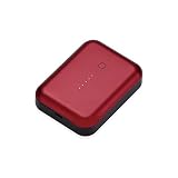 Just Mobile Goma++ - Paquete de energía portable del USB de 6000mAh, rojo