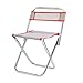 Produktbild Campingstuhl Rückenlehne Große Kapazität Leichter Klappstuhl Outdoor Tragbare Kompakte Rückenkissen Bergsteigen Picknick Angeln (Farbe : 2)