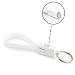 Produktbild innoGadgets Schlüsselanhänger USB Ladekabel/Datenkabel by Apple iPhone Lightning-Kabel – iTunes-Synchronisation und schnelles Aufladen – Nie Wieder Akku leer | Weiß
