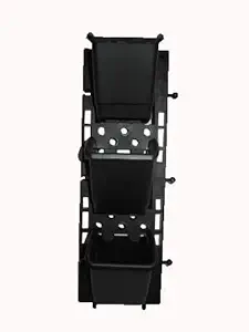 CAPPL Vertical Garden Biowall Panel (Black) 12 Frame + 36 Pots
