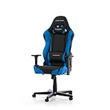 DXRacer OH/RF0/NB Siège Gaming pour Ordinateur Noir/Bleu