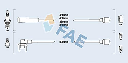 Preisvergleich Produktbild FAE 83220 Zündleitungssatz