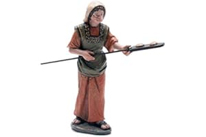 Triciclo Editores Panadera |Figuras de Belén |Serie 11cm| Diseñadas por José Luis Mayo |Decoración Navideña |Nacimiento