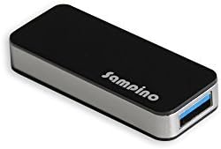 Sampino 16GB USB 3.0  Flash Drive Retractable Capless Flash Drive,Compatible for Windows 8, 7, Vista,XP, Mac (White)