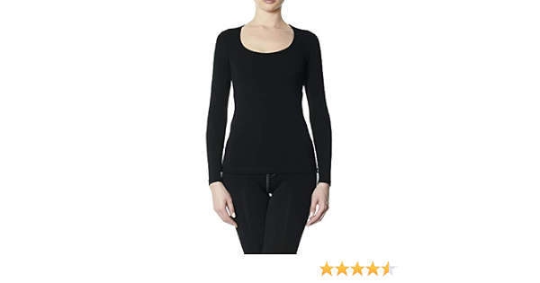 POMPEA Maglia Manica Lunga Scollo lollo Oma (Nero, L/XL) : Amazon.it:  Abbigliamento