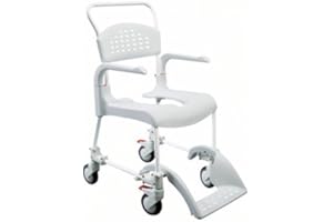 ETAC GMBH Etac Dusch- und Toilettenrollstuhl Clean mintgrün 49cm hoch, Badehilfen