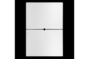 GENERIC White Acrylic Cover Tops for sensory table. Compatible with IKEA Flisat table, 13.5''x17.5''x1/4'', Pack of 2