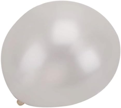 Hotportgift 100pcs Birthday Wedding Party Decorating Latex Balloons (white)