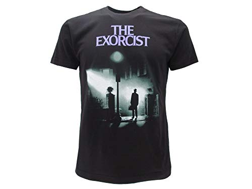 The Exorcist Camiseta de El Exorcista de la película de Culto Warner Bros 1973 - Oficial (Medium)