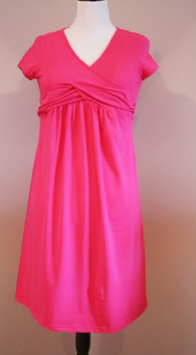 Evie Maternity & Breastfeeding Dress Rose Large