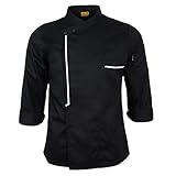 Capa de cocina de estilo clásico para hombres y mujeres.