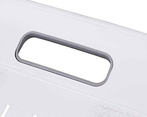 Wäschetruhe Wäschekorb Wäschepuff mit Belüftung Moda Deluxe 45 Liter mit 4 Griffen Wäschesammler - 5