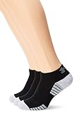 Calcetines Under Armour UA Heatgear Tech Low Cut Calcetines, Unisex Adulto, Negro (Black/Graphite 001), L