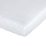 Träumeland Spannbetttuch Tencel weiß 40x90 cm 3er Pack