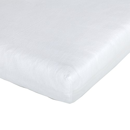 Träumeland Spannbetttuch Jersey weiß 90x200 3er Pack