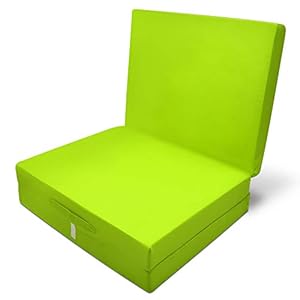 Beautissu Materasso da Campeggio Pieghevole - Materasso Pieghevole Ospiti - Campix 60x190 cm - Soffice Confortevole e Funzionale - Verde - Materasso Traspirante in Microfibra - Lettino da Viaggio - immagine 4