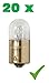 Produktbild PRAKTISCHES 20er SET! (Grundpreis: 0,75 EUR/Stk) 20 x R5W 24V 5W BA15s Glühlampe Glühbirne Stopplicht- Blinklicht- Schlusslicht Positions-Licht Kennzeichen-Lampe Halogen-Lampe Auto-Lampe