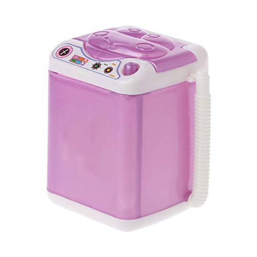 Preisvergleich Produktbild Man9Han1Qxi Simulierte Mini Kinder Kinder Waschmaschine Rollenspiel Spielzeug Puppenzubehör Geschenk Random Color
