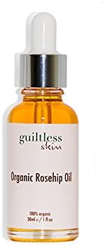 Certified Organic Rosehip Oil 30ml - Virgin Cold-Pressed 100% Natural