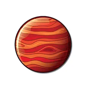 Woopme Printed Art Abstract Pattern Theme Mouse Pad for Laptop PC Computer Desktop Boys Girls Kids Mouse Pads Smooth Gaming L x H 20 x 20 CMS