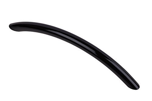 GedoTec® Moderner Möbelgriff schwarz hochglanz poliert Bogengriff Modell LORA - Black is back | Bügelgriff BA 128 mm | Küchengriff Stahl Vollmaterial massiv | Markenqualität für Ihren Wohnbereich GedoTec® Moderner Möbelgriff schwarz hochglanz poliert Bogengriff Modell LORA - Black is back | Bügelgriff BA 128 mm | Küchengriff Stahl Vollmaterial massiv | Markenqualität für Ihren Wohnbereich