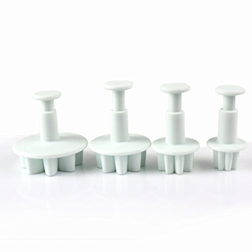 joyliveCY 4ST Daisy Flower Cookie Sonnenblume Kolben Sugarcraft Fondant DIY Fräser Werkzeug Kuchen - 2