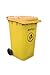 Produktbild Bentley - Mülltonne mit Rädern - 240 Liter - Gelb