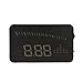 Produktbild Energieeffizientes Zubehör Universal Car HUD Head Up Anzeige KM/h & MPH Warnung Warnung Windshield Project System Praktisches Geschenk