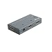 Produktbild VeLLBox HDMI Switcher 2x1, 2-Port-Switcher, 1 In 2 Out, Unterstützung Auflösung bis zu 1080p, Grau