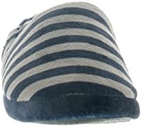 Rockstorm Stripey Boys Full Slippers Blue - Blue - UK Sizes 1-13