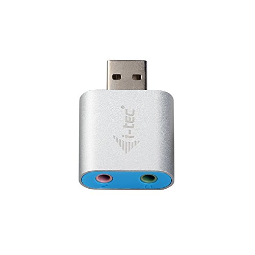 i-tec USB 2.0 Metal Mini Audio Adapter,ideal für Notebook Ultrabook Tablet PC , Windows Mac Linux - 2