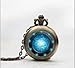 Produktbild Stargate Portal SG1 Halskette Taschenuhr Charme, Stargate Portal SG1 Anhänger Taschenuhr Schmuck, Stargate Portal SG1 Armbanduhr
