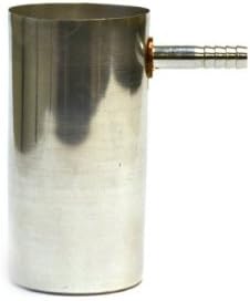 ASICO Eisco Labs 4" Aluminum Overflow Can, Box of 2