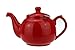 Produktbild Teekanne / Teapot Klassisch aus Keramik mit nicht-tropfendem Ausguss "Notting Hill" 1,0L (Rot)