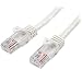 Produktbild StarTech.com 0,5m Cat5e Ethernet Netzwerkkabel Snagless mit RJ45 (Cat 5e UTP Kabel) weiß